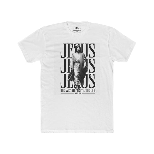 Jesus Tee — 'The Way, The Truth, The Life' Christian Graphic T-Shirt